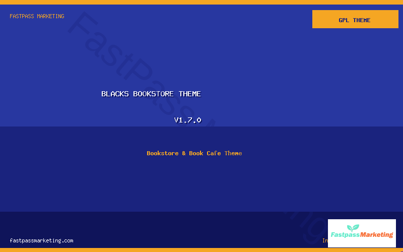 Blacks Bookstore Theme v1.7.0 Cover Blacks Bookstore & Book Cafe WordPress Theme v1.7.0
