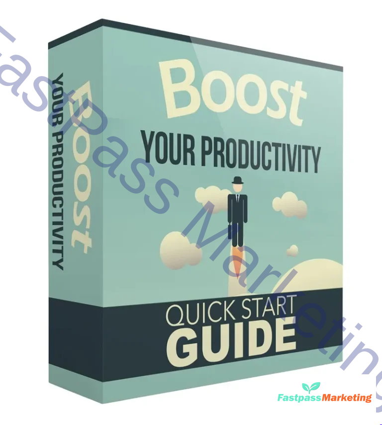 Boost Your Productivity - PLR eBook Bundle