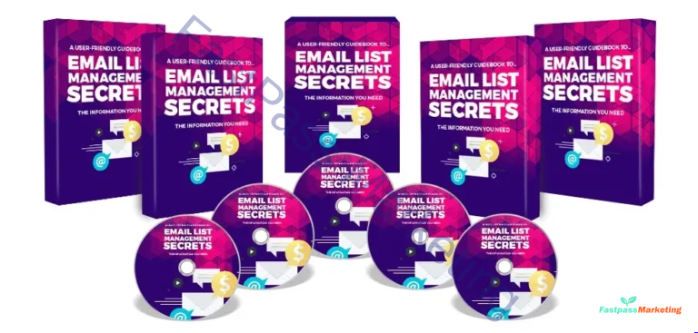 Email List Management Secrets - PLR Video Bundle