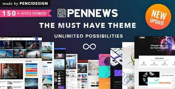 Pennews Theme Real GPL