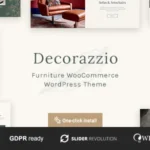 Decorazzio Interior Design And Furniture Store Wordpress Theme
