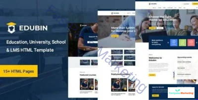 Home 14 Edubin v9.6.1 - Education LMS WordPress Theme