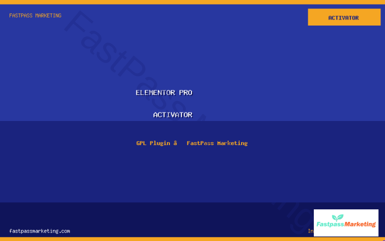 Elementor Pro Activator v2.0.1 - WordPress Plugin