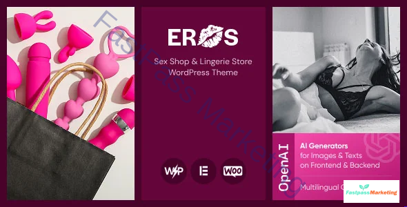 Eros WooCommerce Theme v1.8.0 - Adult/Lingerie Store WordPress Theme