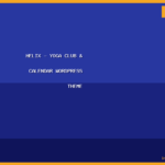 Helix - Yoga Club & Calendar WordPress Theme