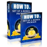 How To Set Up A Bonus Package - PLR eBook & Training