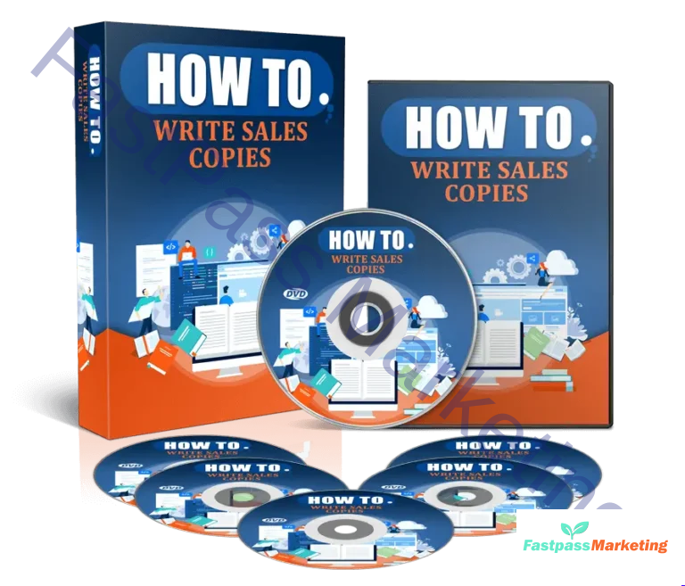 How To Write Sales Copies - PLR eBook & Video Training