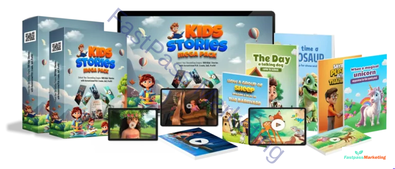 Kids Stories Mega Pack - PLR Children's Books Bundle