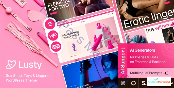 Lusty WooCommerce Theme v1.5.0 - Adult Store WordPress Theme