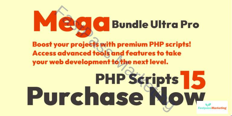 Mega Bundle Pro Php Scripts