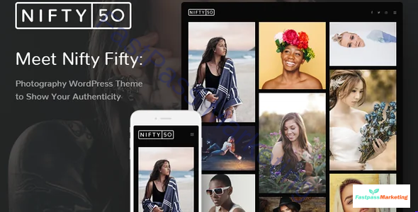 NiftyFifty v1.2.3 - Photography & Portfolio WordPress Theme