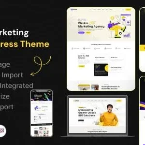 Saor GPL v2.0.0 SEO digital marketing agency WordPress theme