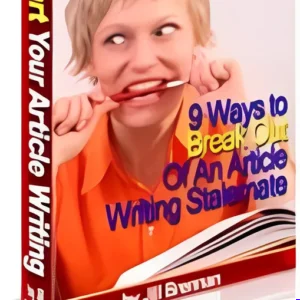 Kickstart Your Article Writing - PLR eBook