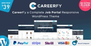 Careerfy Job Board WordPress Theme v10.4.4